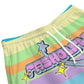 PastelStripped Shorts | 310GSM Cotton