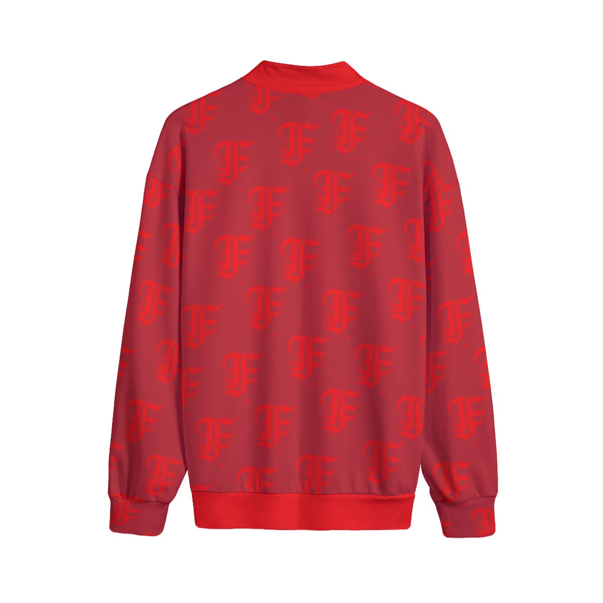 FFDarkCherry | Quarter Zip Sweater