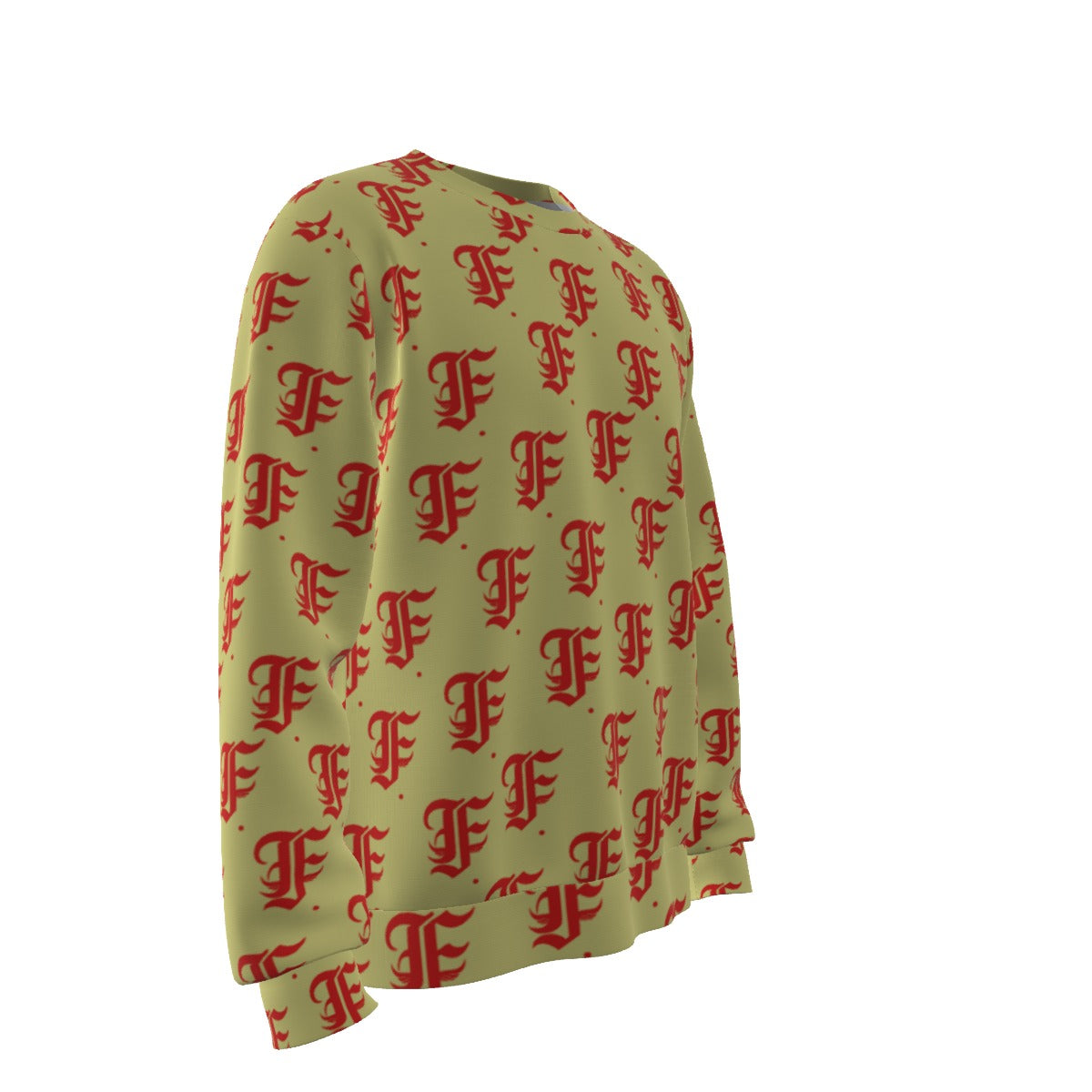 FFCreamRed | Basic Sweater