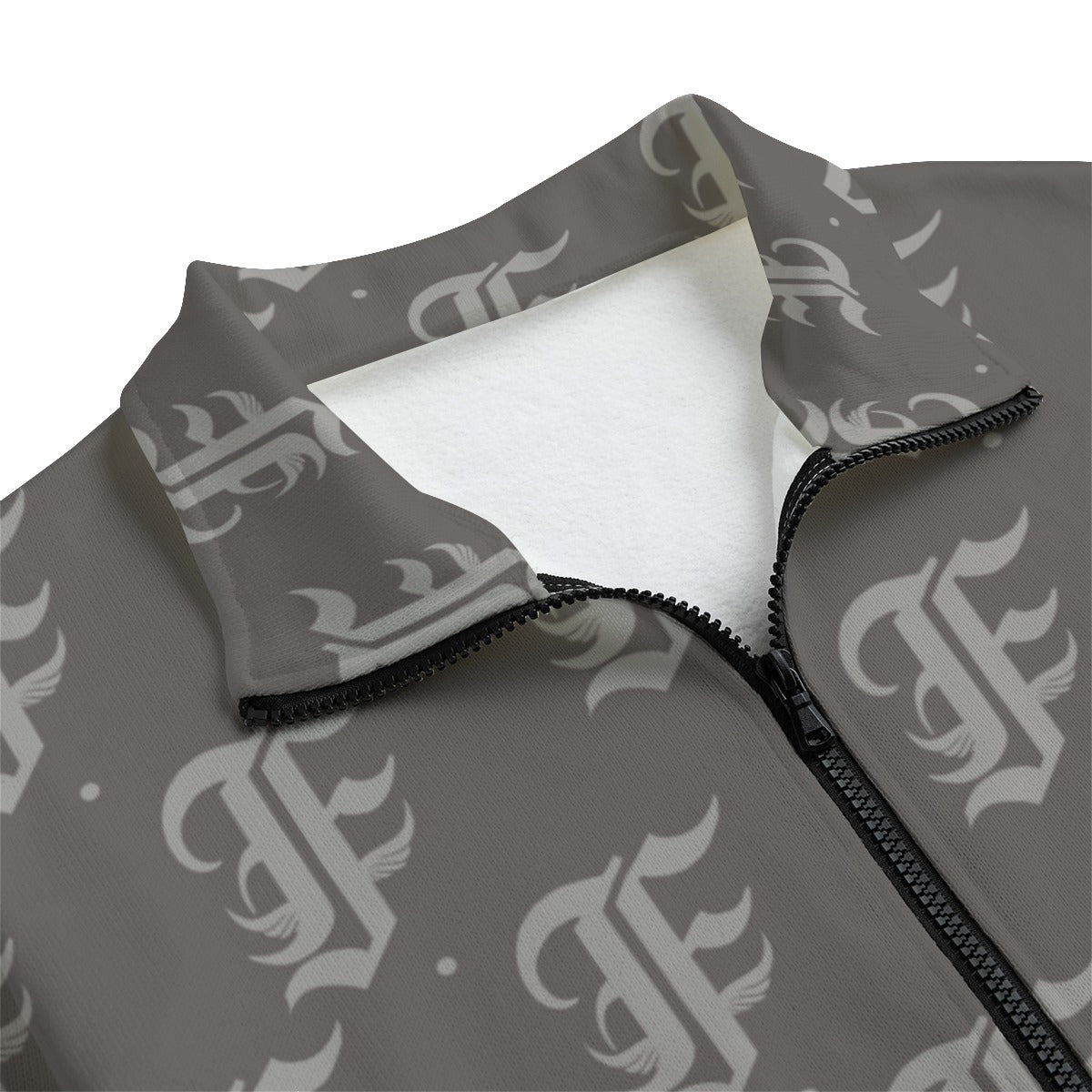 FFGrey | Knitted Fleece Zip-up