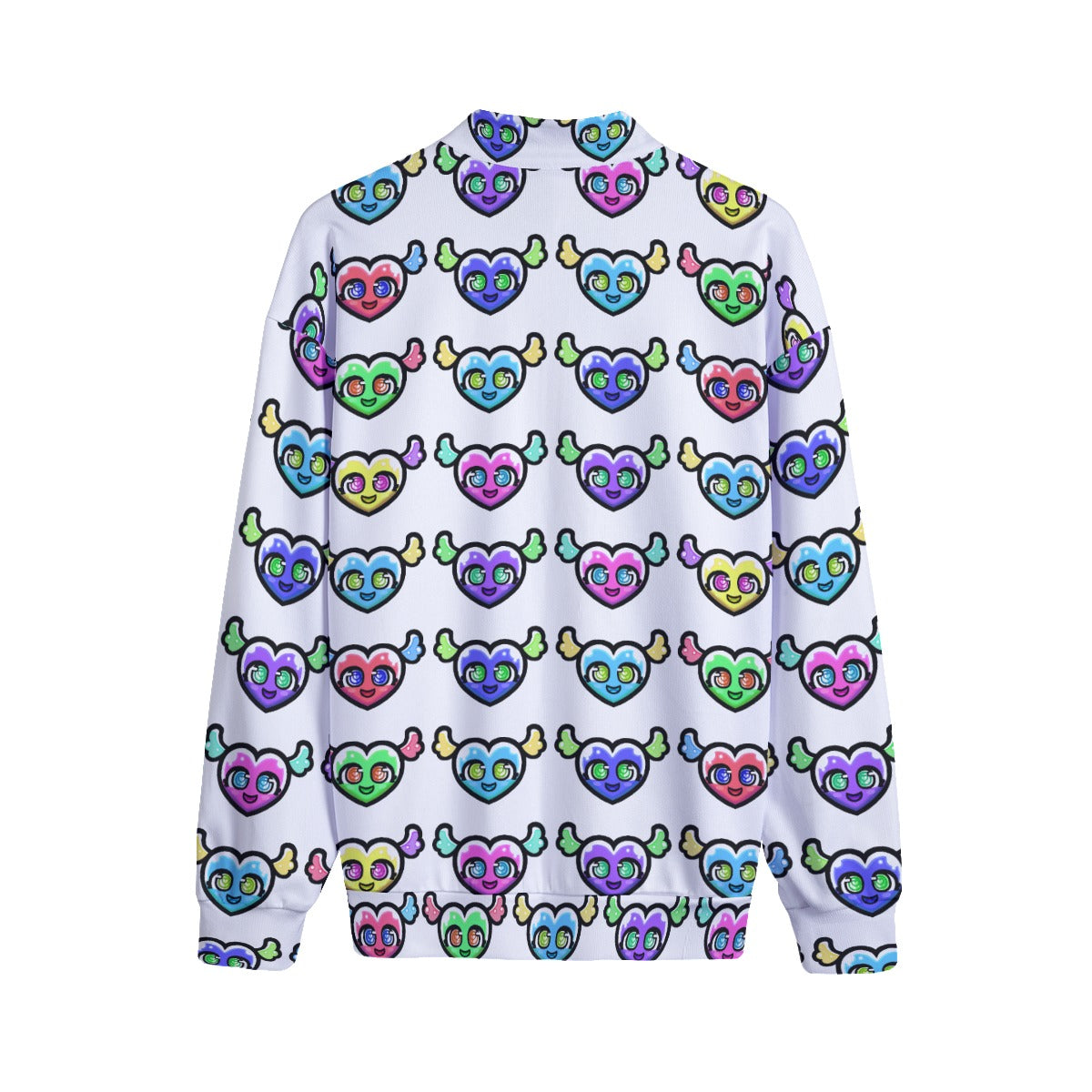 Y2K Hearts | Quarter Zip Sweater