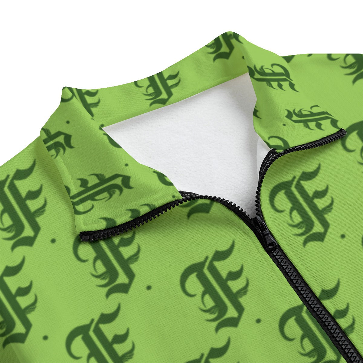 FFGreen | Knitted Fleece Zip-up