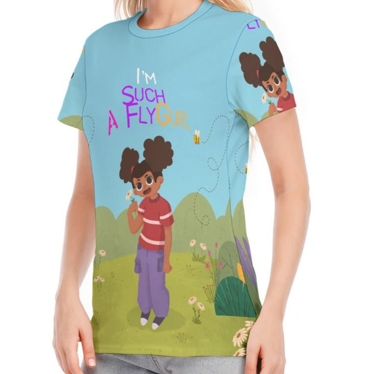 I'm Such A FlyGurl AOP Tee | 190GSM Cotton