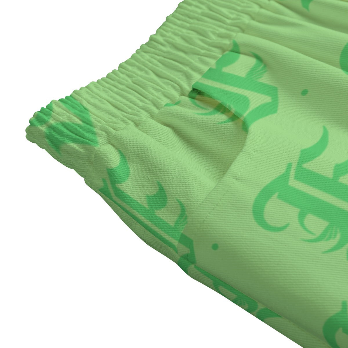 FFMintGreen Mid-slit Skirt | 245GSM Cotton