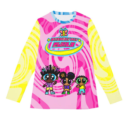 FFGURLZ Long-sleeve T AOP | 190GSM Cotton