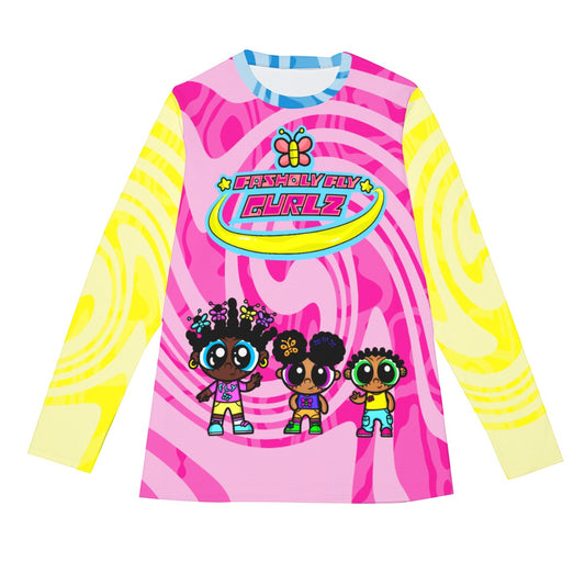 FFGURLZ Long-sleeve T AOP | 190GSM Cotton