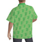 FFMintGreen Hawaiian Shirt  |115GSM Cotton poplin