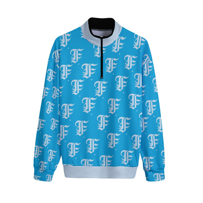 FFBabyBlu | Quarter Zip Sweater
