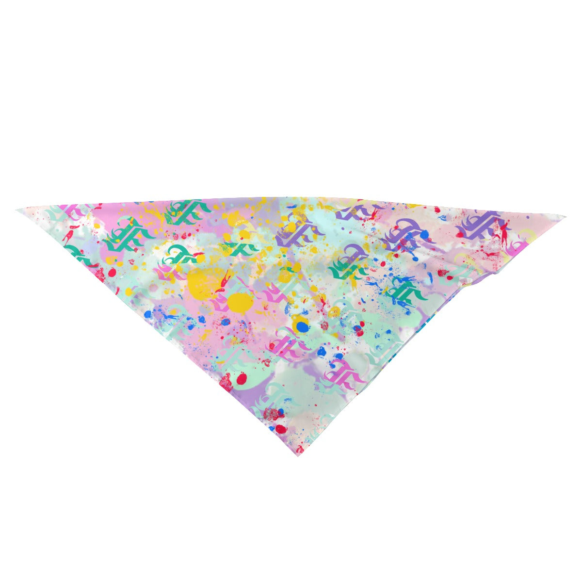 FFPastelPaint Splatter | Silk Scarf