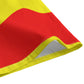 Red&Yellow Striped Button-Up |115GSM Cotton poplin