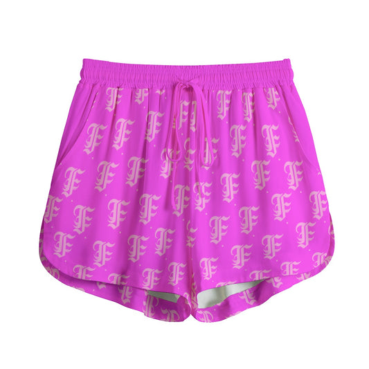 FFPink | Shorts With Drawstring  (Rayon)