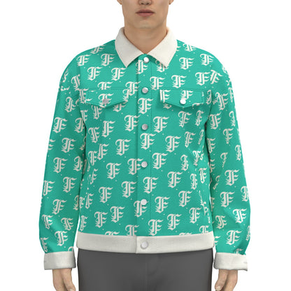 FFTurquoise Trucker Jacket | 245GSM Cotton