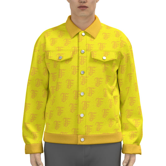 FFYellow Trucker Jacket | 245GSM Cotton