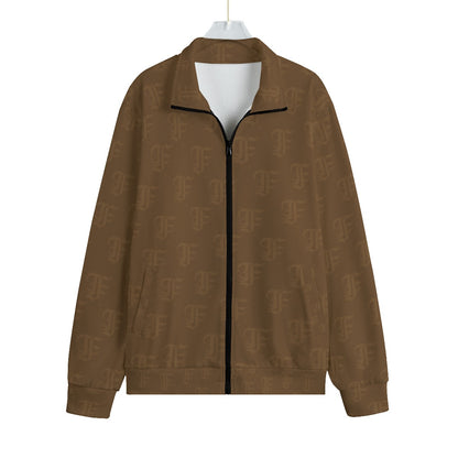 FFBrown | Knitted Fleece Zip-up