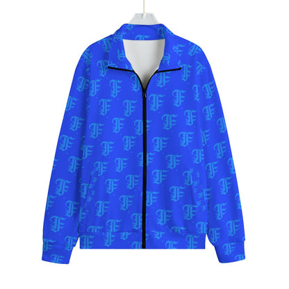 FFBlue | Knitted Fleece Zip-up