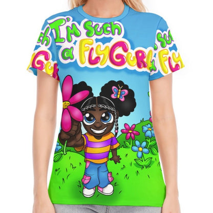 Such a FlyGurl AOP Tee | 190GSM Cotton