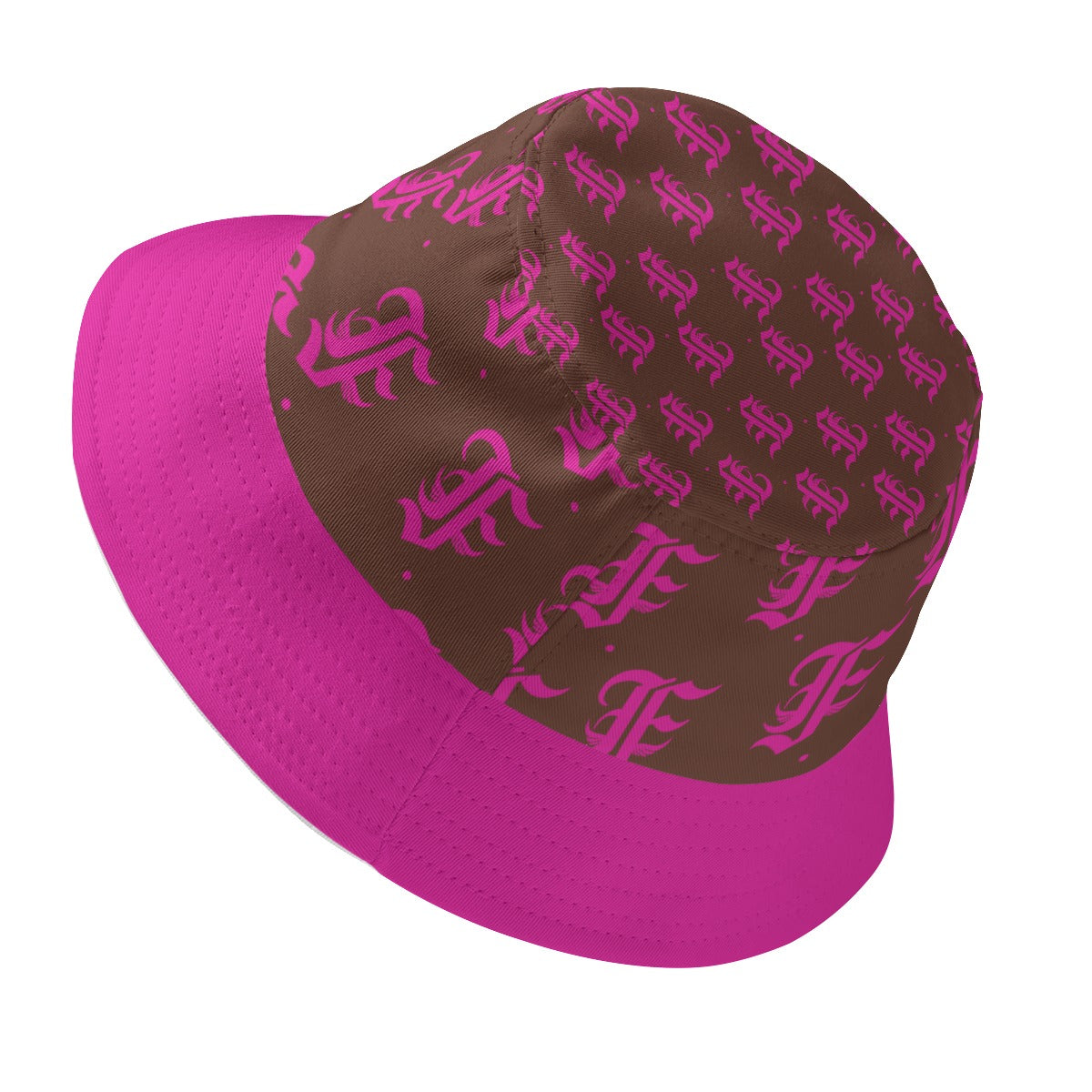 FFPink&Brown | Bucket Hat