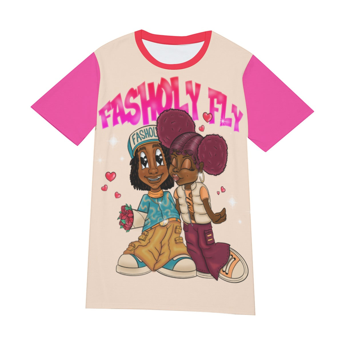 Y2K LUV AOP TEE | 190GSM Cotton