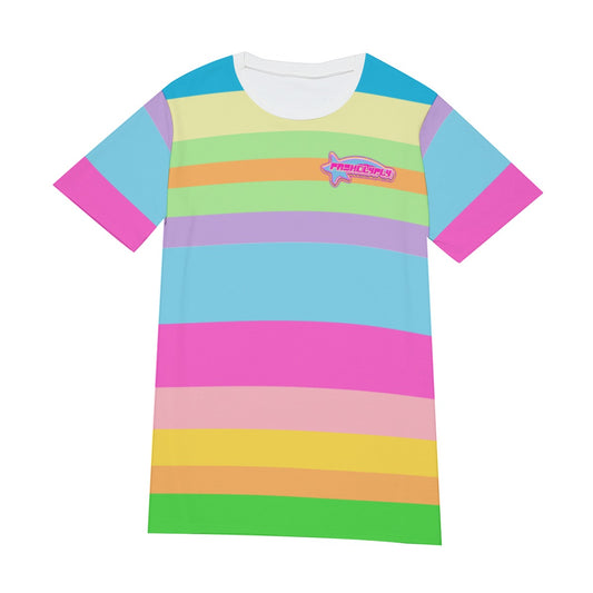 Pastel Striped Tee | 190GSM Cotton