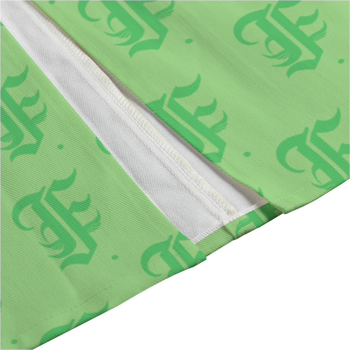FFMintGreen Mid-slit Skirt | 245GSM Cotton