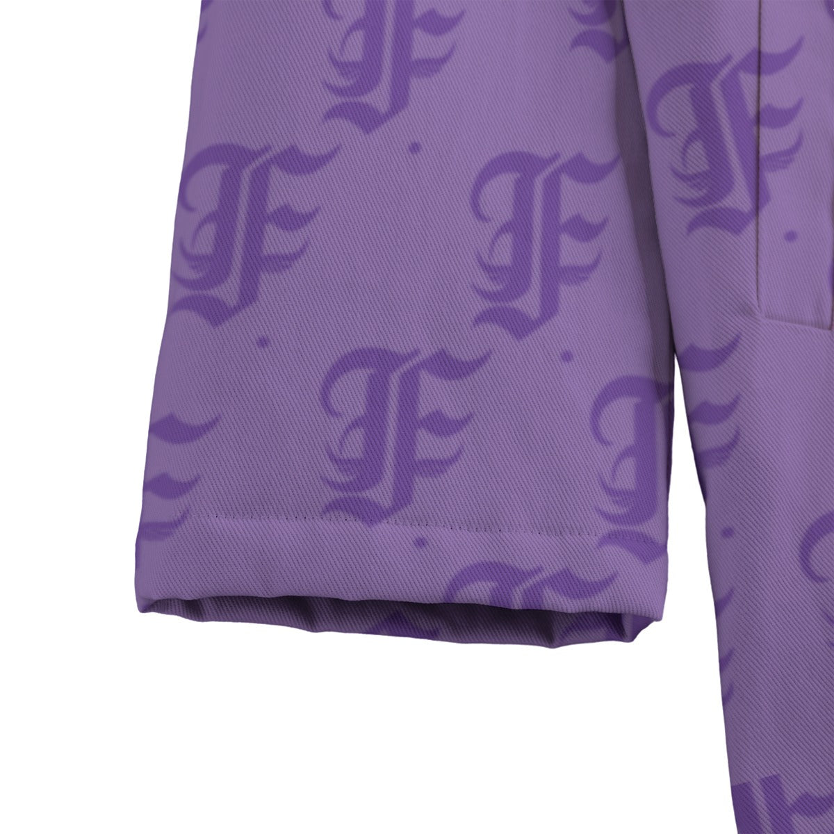FFPurple | Fleece Canvas Coat