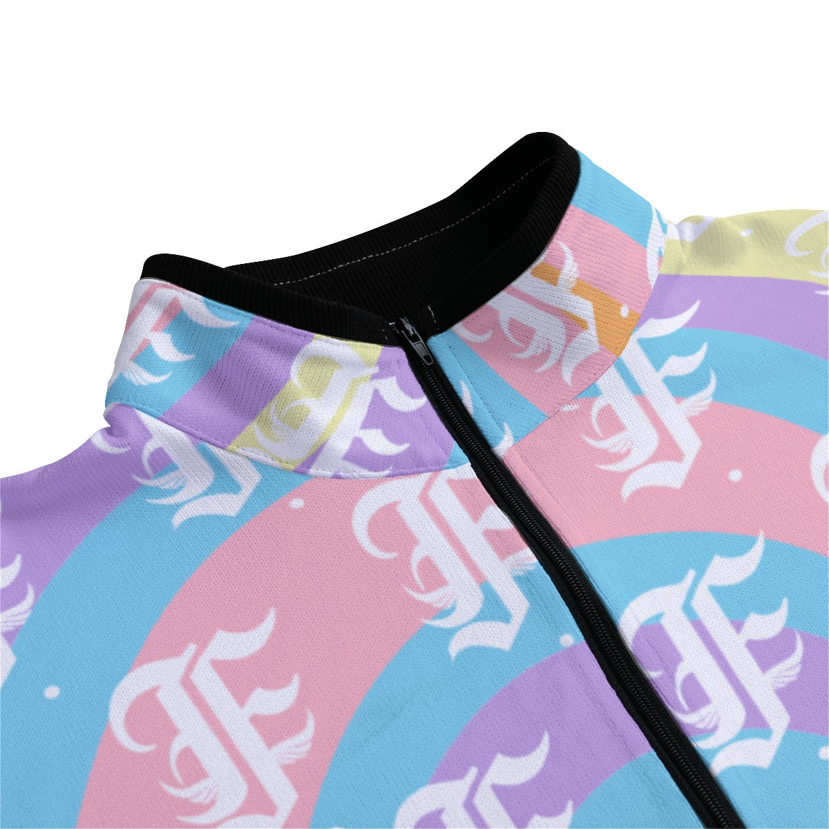 FFPastelSwirl | Quarter Zip Sweater