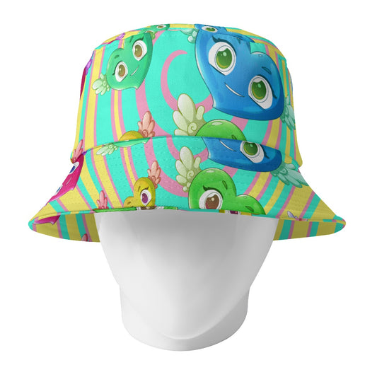 FFPastelSwirl Hearts | Bucket Hat