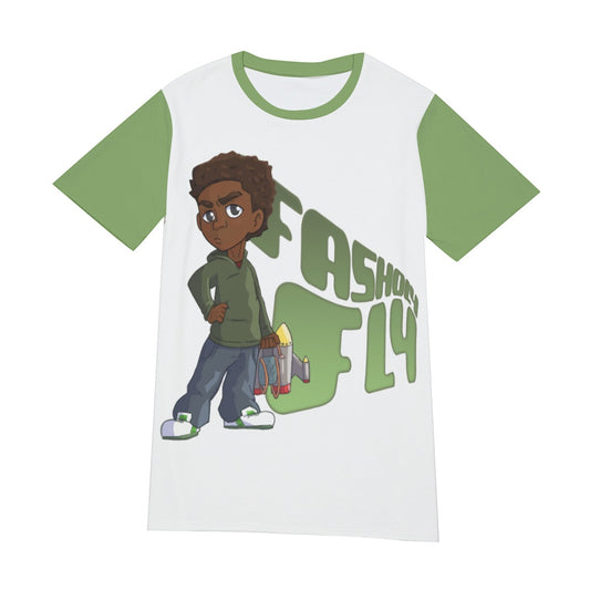 BabyBoyJ AOP TEE | 190GSM Cotton