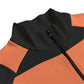 Orange&Black Striped Zip-up | 310GSM Cotton