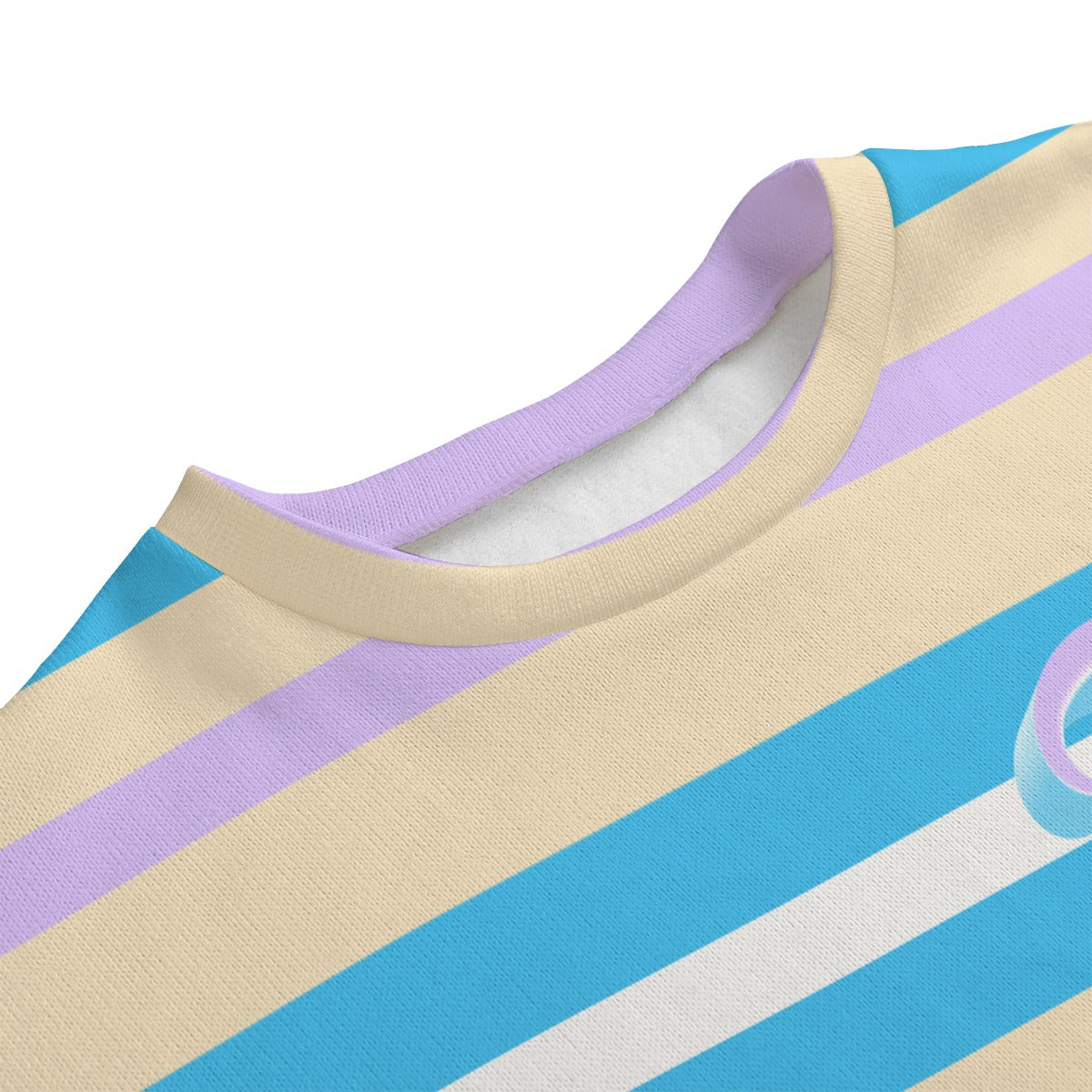Lavender Cream | Drop Knitted Sweater