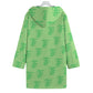 FFMintGreen | Fleece Canvas Coat