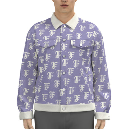 FFLavender Trucker Jacket | 245GSM Cotton