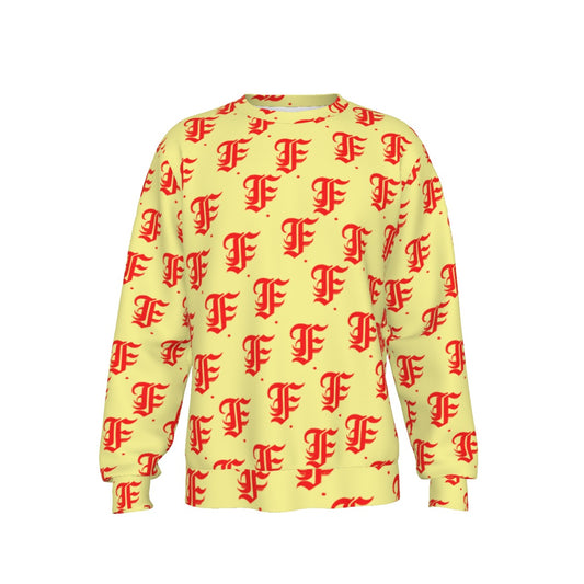FFCreamRed | Basic Sweater