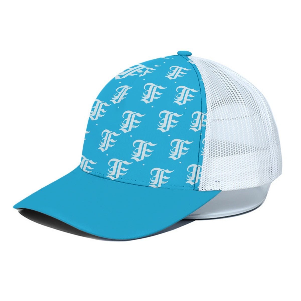 FFBaby Blue | Cap W/ White Half-mesh