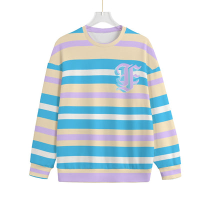 Lavender Cream | Drop Knitted Sweater