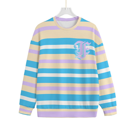 Lavender Cream | Drop Knitted Sweater