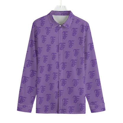 FFLavender Button-Up |115GSM Cotton poplin