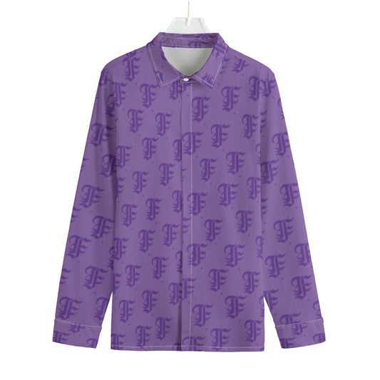 FFLavender Button-Up |115GSM Cotton poplin