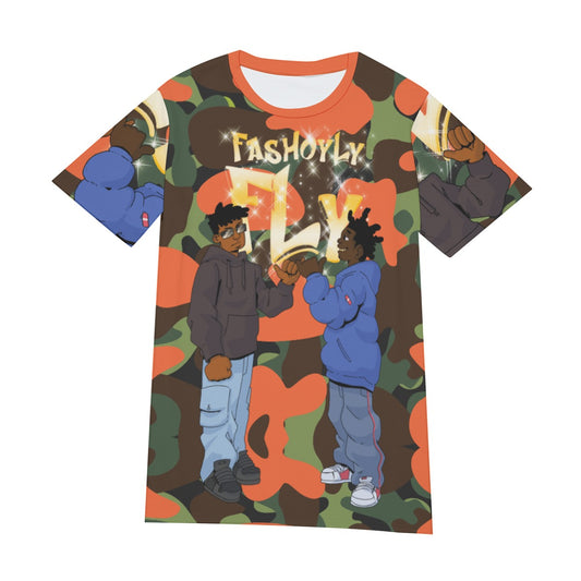 FLYGUYZ AOP TEE| 190GSM Cotton