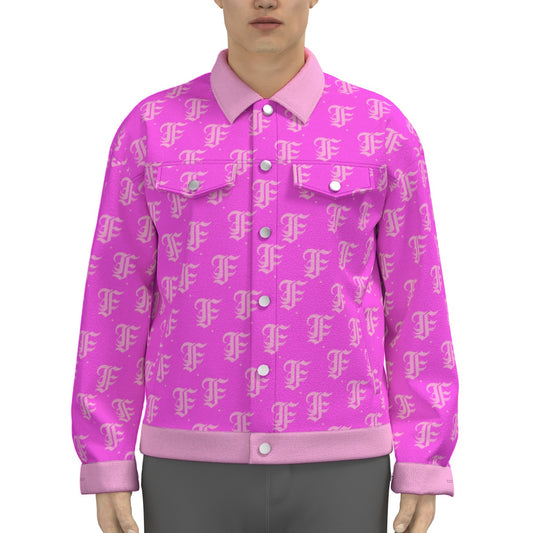 FFPink Trucker Jacket | 245GSM Cotton