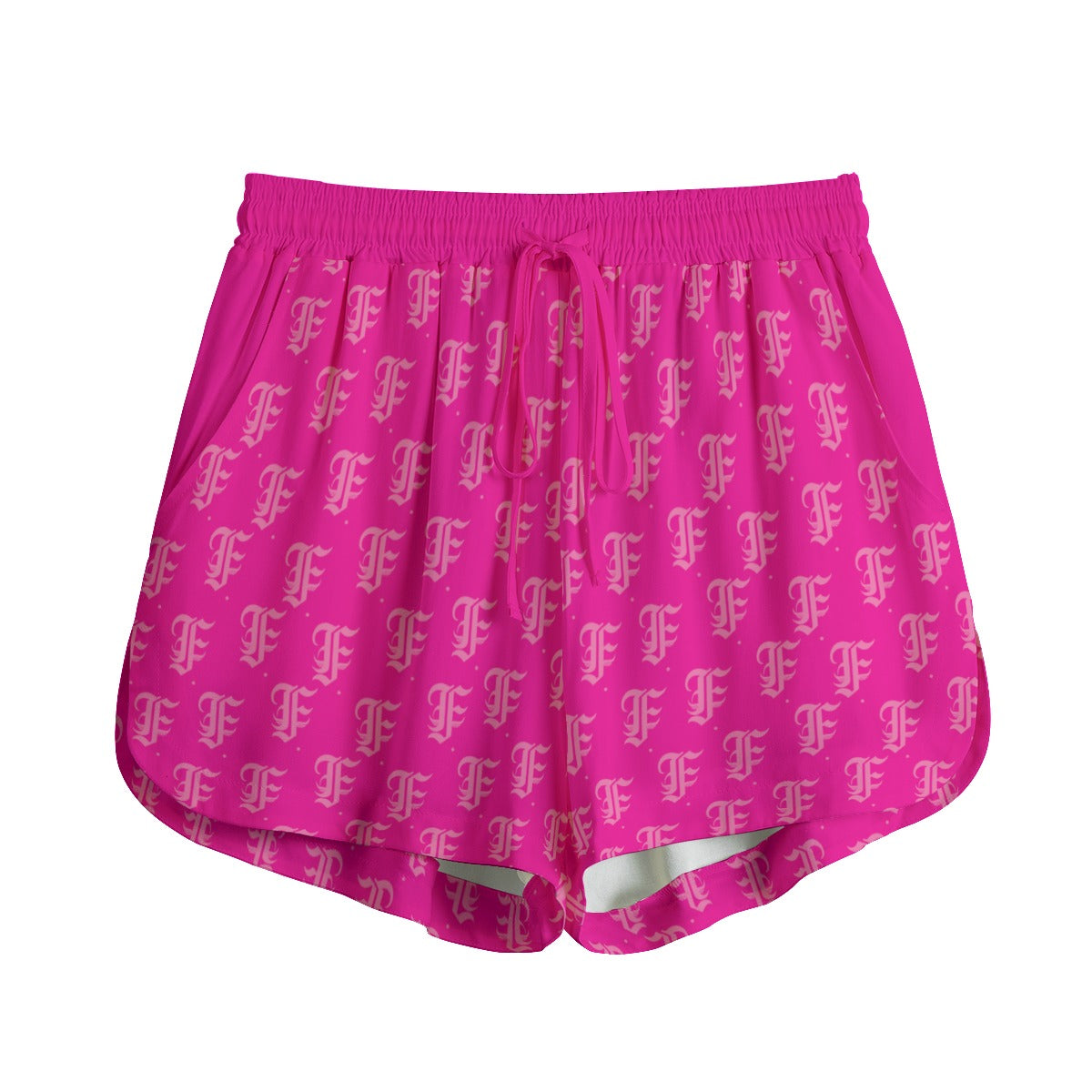 FFHotPink | Shorts With Drawstring  (Rayon)