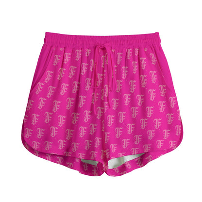 FFHotPink | Shorts With Drawstring  (Rayon)