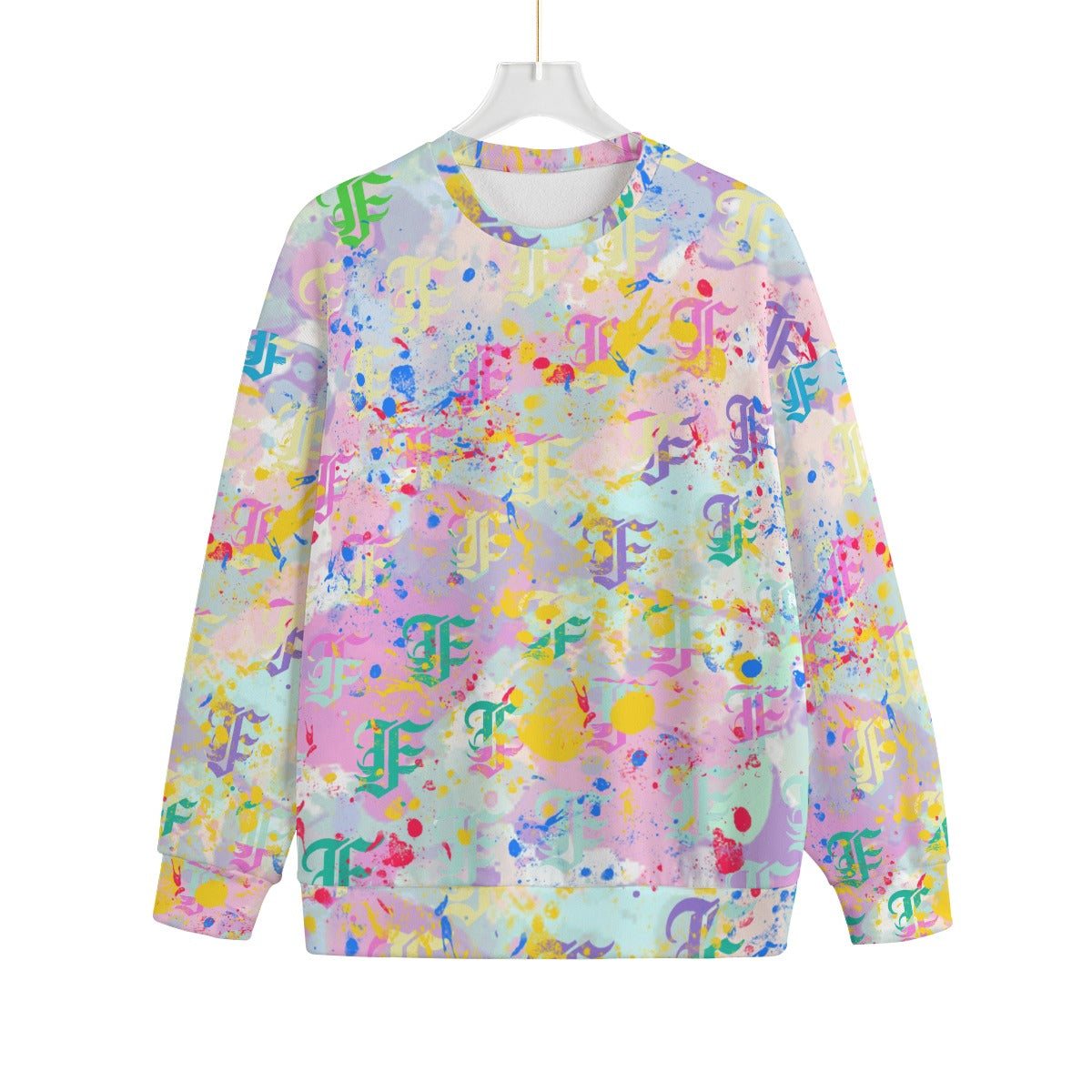 FFFFPastelSplatta | Drop Knitted Sweater