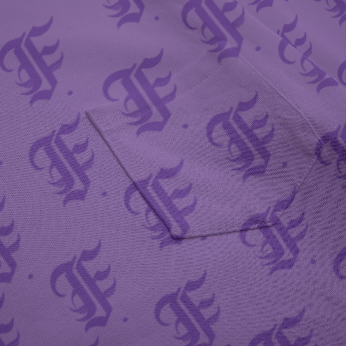 FFPurple Boat Neck Sweatshirt | 310GSM Cotton