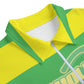 Yellow & Green Swoosh (Striped Sweater Polo) | 310GSM Cotton