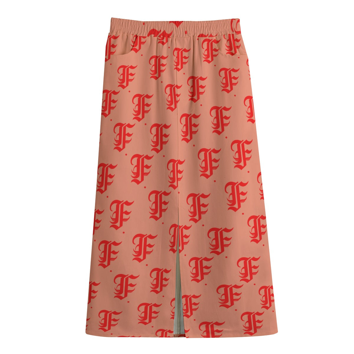 FFCherry Mid-slit Skirt | 245GSM Cotton