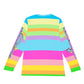 Pastel Striped Long Sleeve(AOP) | 190GSM Cotton