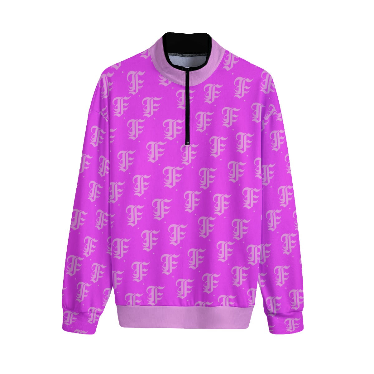 FFPink | Quarter Zip Sweater