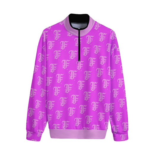 FFPink | Quarter Zip Sweater