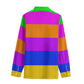 Neon Striped Button-Up |115GSM Cotton poplin